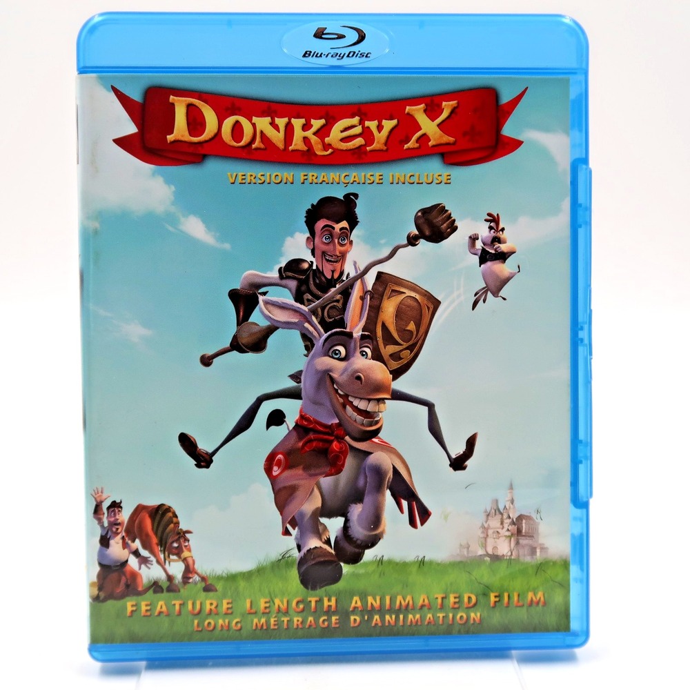 Donkey X Blu-ray 2007 Animation Family Movie Andreu Buenafuente David Fernandez